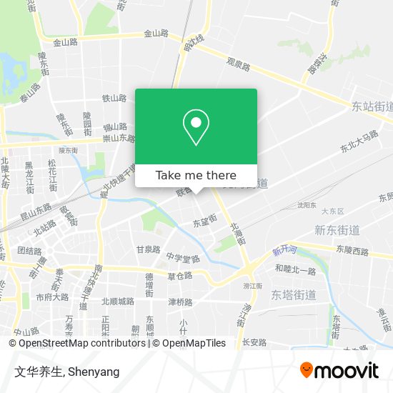 文华养生 map