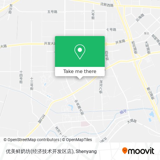 优美鲜奶坊(经济技术开发区店) map