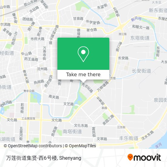 万莲街道集贤-西6号楼 map