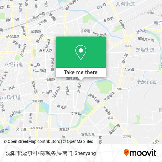 沈阳市沈河区国家税务局-南门 map