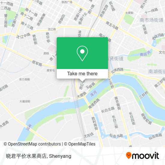 晓君平价水果商店 map