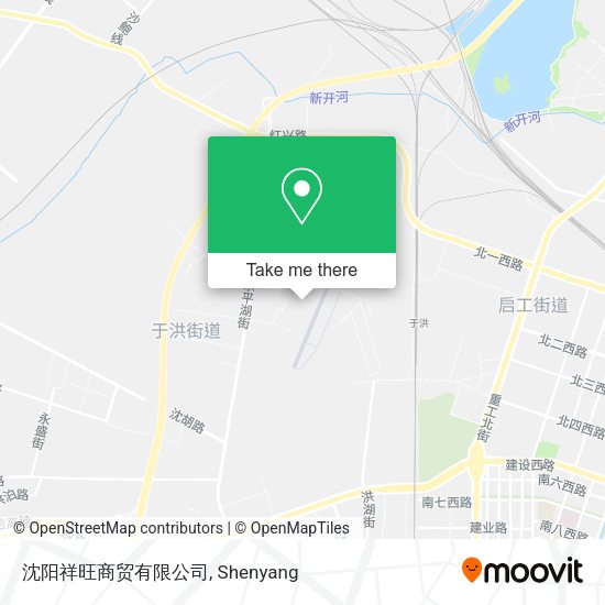 沈阳祥旺商贸有限公司 map