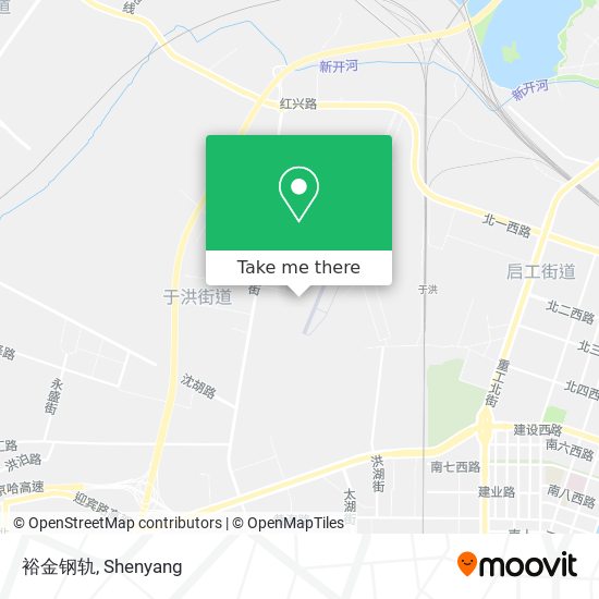 裕金钢轨 map