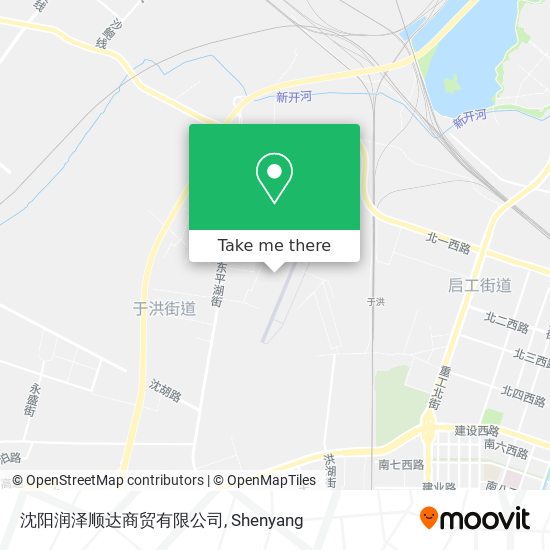 沈阳润泽顺达商贸有限公司 map
