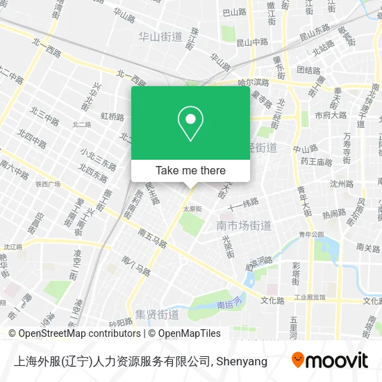 上海外服(辽宁)人力资源服务有限公司 map