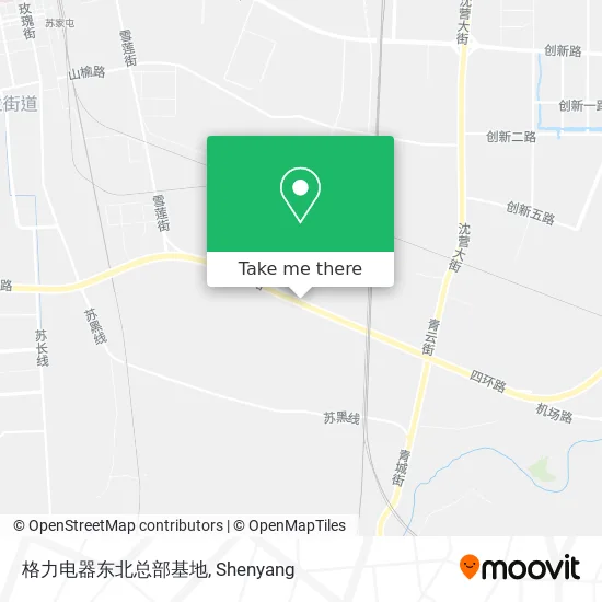 格力电器东北总部基地 map