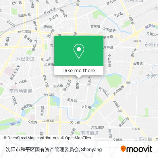 沈阳市和平区国有资产管理委员会 map