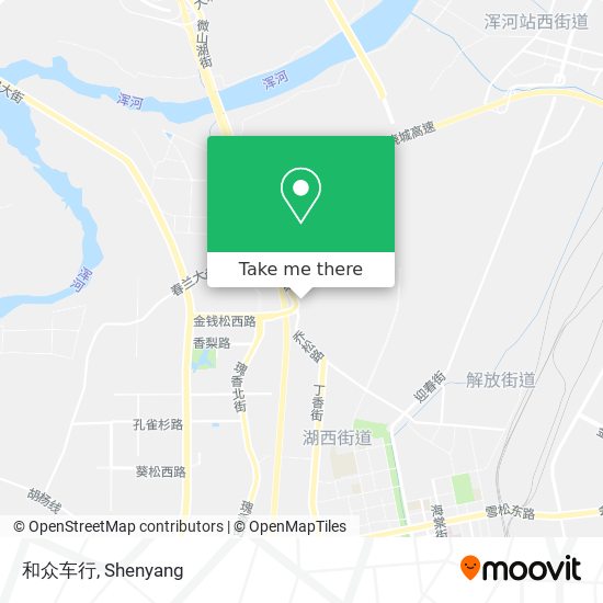 和众车行 map