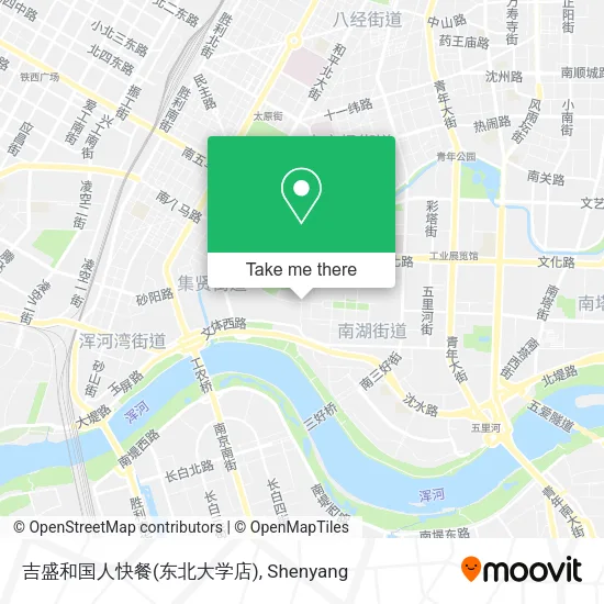 吉盛和国人快餐(东北大学店) map