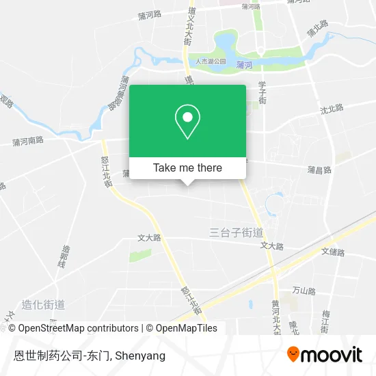 恩世制药公司-东门 map