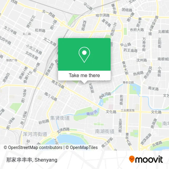 那家串串串 map