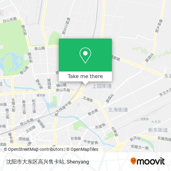 沈阳市大东区高兴售卡站 map