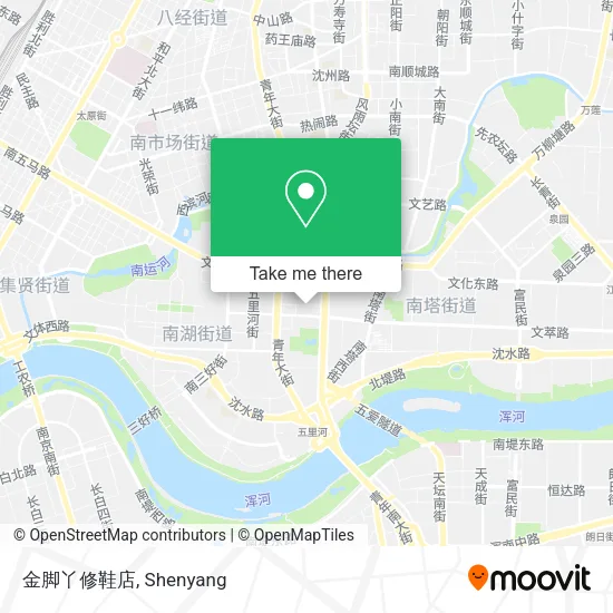 金脚丫修鞋店 map