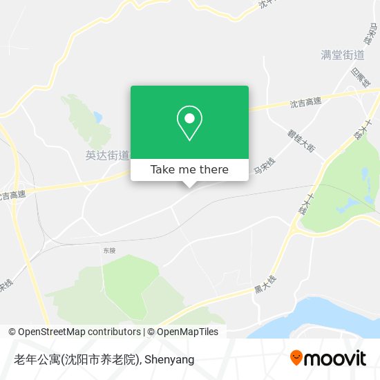老年公寓(沈阳市养老院) map