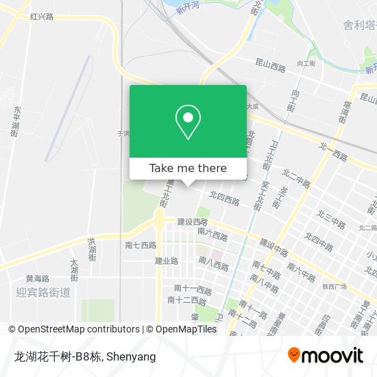 龙湖花千树-B8栋 map