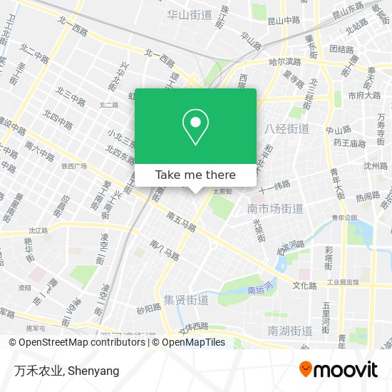 万禾农业 map