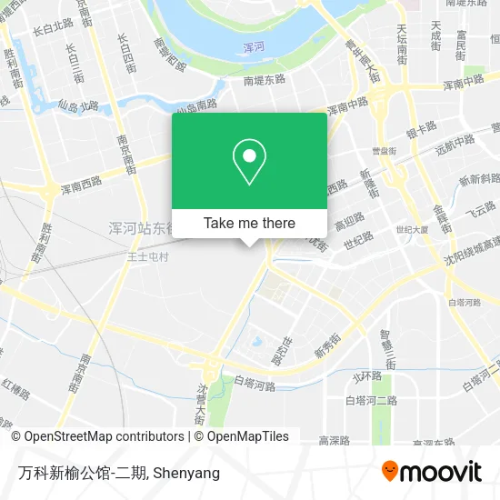 万科新榆公馆-二期 map