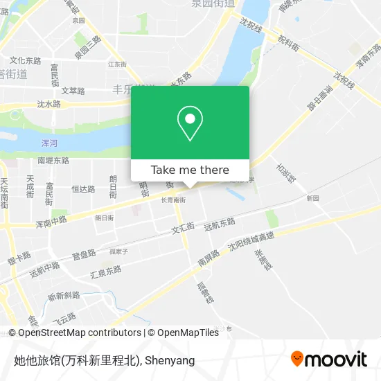 她他旅馆(万科新里程北) map