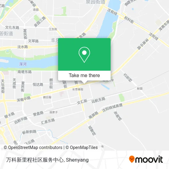 万科新里程社区服务中心 map
