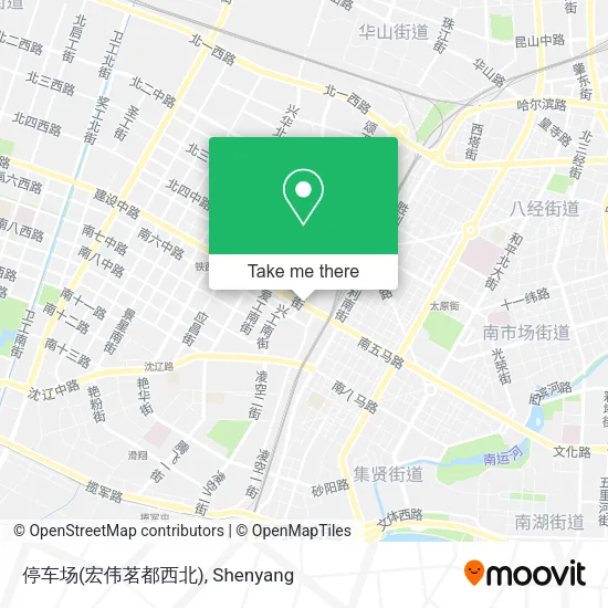 停车场(宏伟茗都西北) map