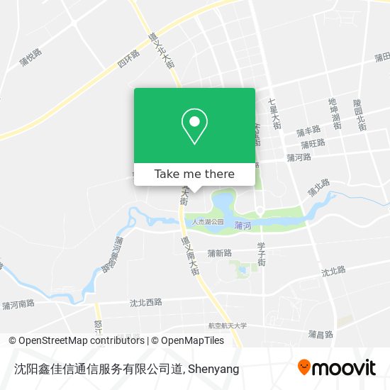 沈阳鑫佳信通信服务有限公司道 map