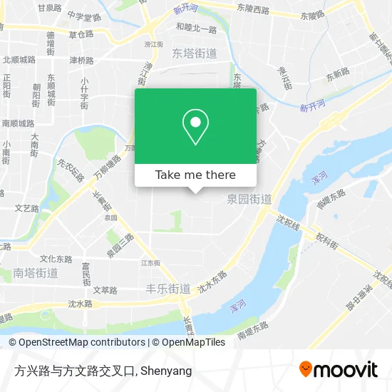 方兴路与方文路交叉口 map