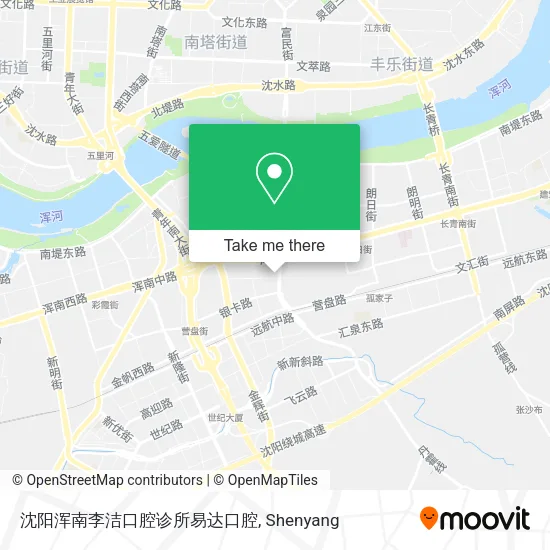 沈阳浑南李洁口腔诊所易达口腔 map