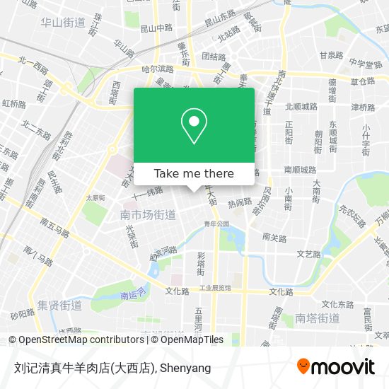 刘记清真牛羊肉店(大西店) map