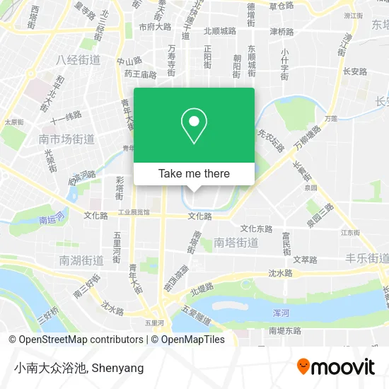 小南大众浴池 map