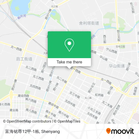 富海铭尊12甲-1栋 map