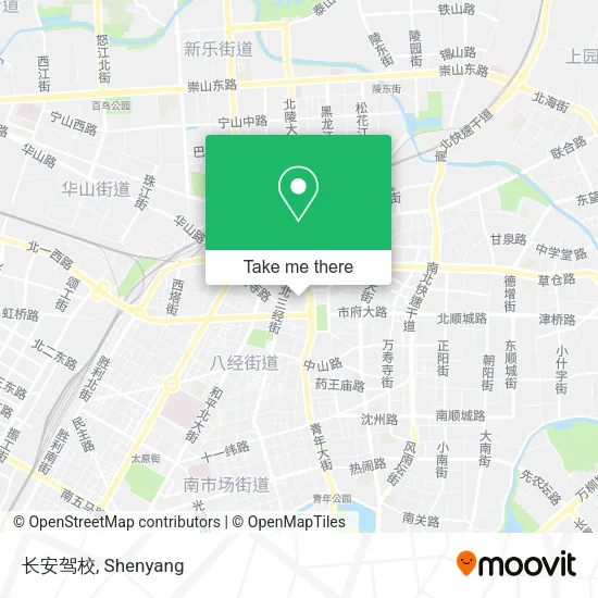 长安驾校 map