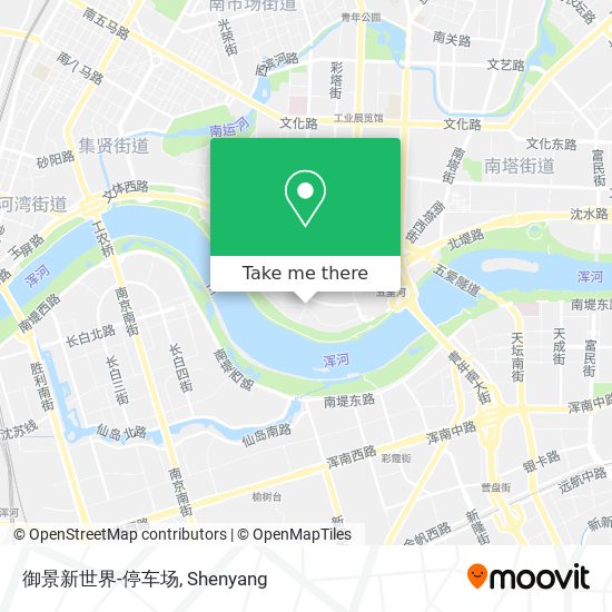 御景新世界-停车场 map