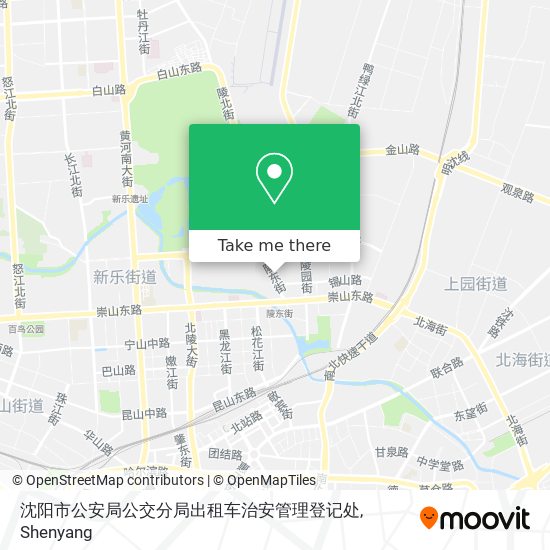 沈阳市公安局公交分局出租车治安管理登记处 map