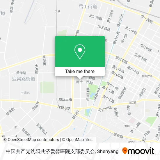 中国共产党沈阳共济爱婴医院支部委员会 map