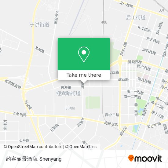 约客丽景酒店 map
