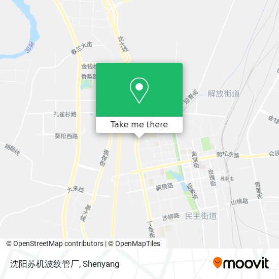 沈阳苏机波纹管厂 map