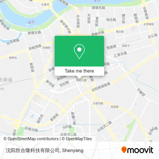 沈阳胜合隆科技有限公司 map