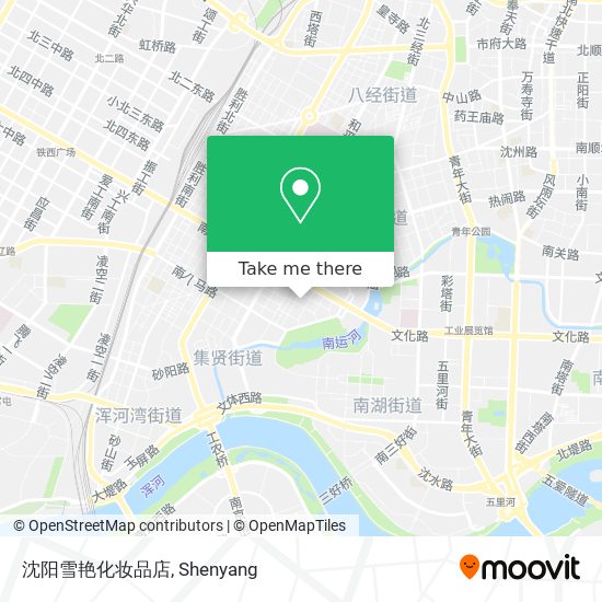 沈阳雪艳化妆品店 map