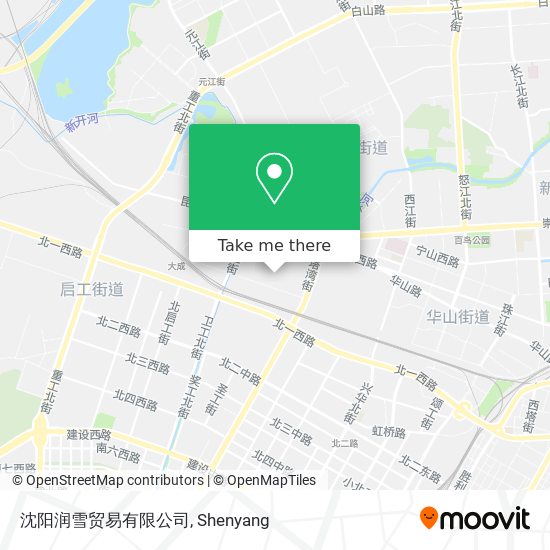 沈阳润雪贸易有限公司 map