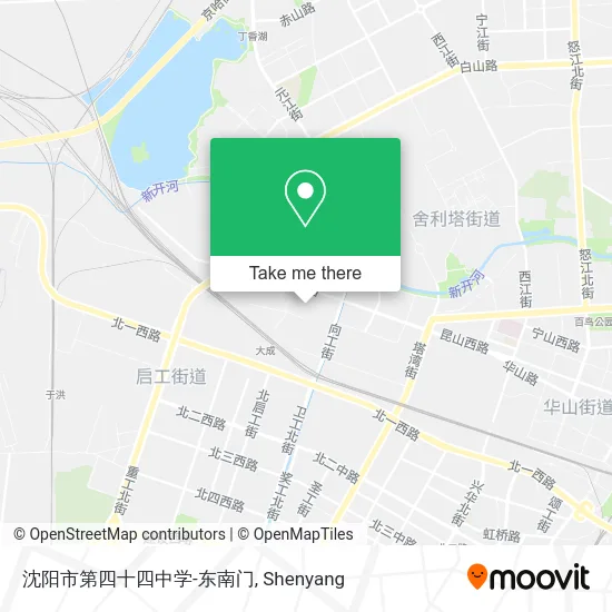 沈阳市第四十四中学-东南门 map