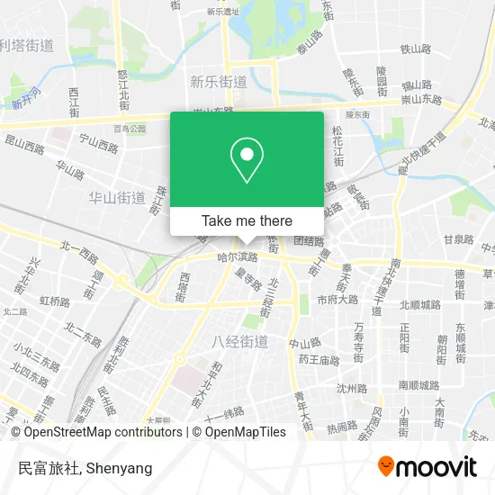 民富旅社 map