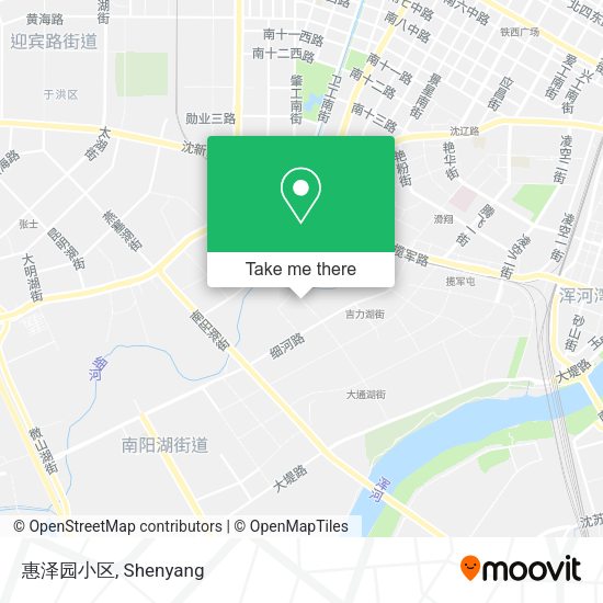 惠泽园小区 map
