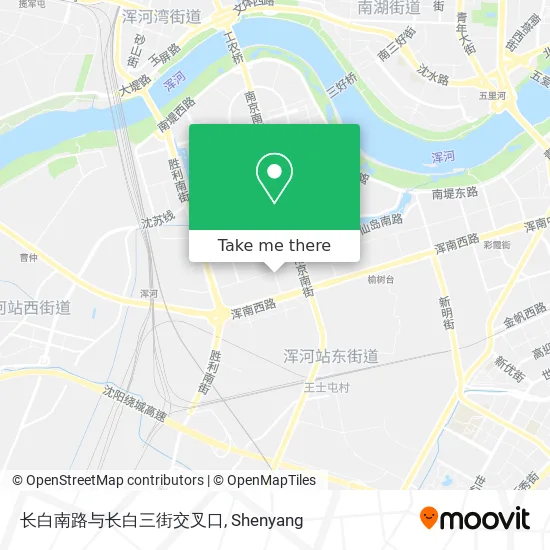 长白南路与长白三街交叉口 map