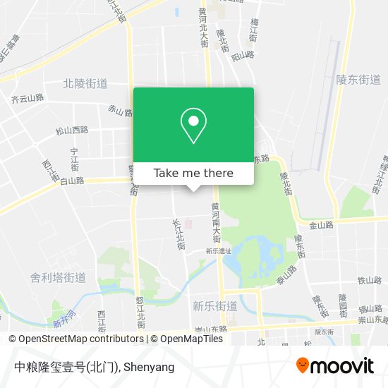 中粮隆玺壹号(北门) map