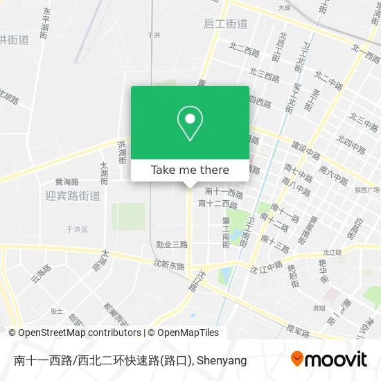 南十一西路/西北二环快速路(路口) map