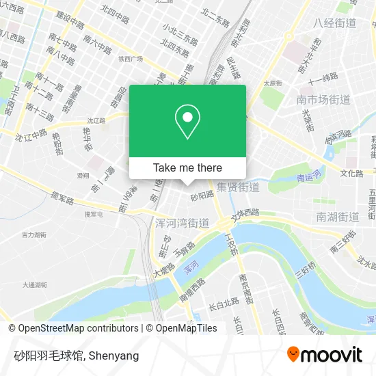 砂阳羽毛球馆 map