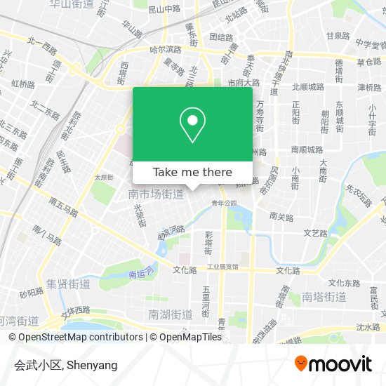 会武小区 map