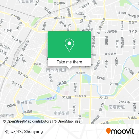 会武小区 map