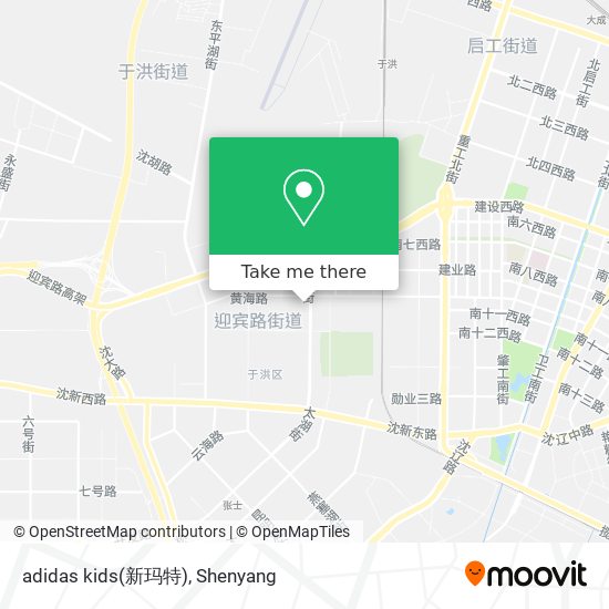 adidas kids(新玛特) map