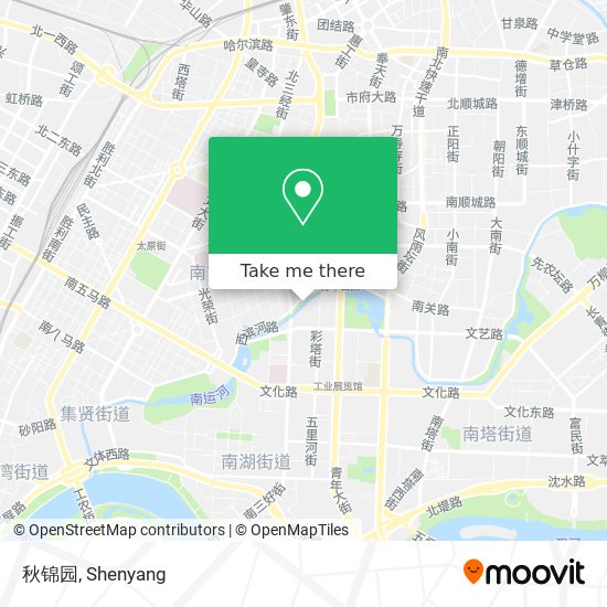秋锦园 map